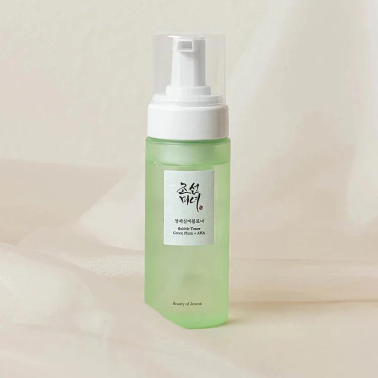 Bubble Toner Green Plum + AHA