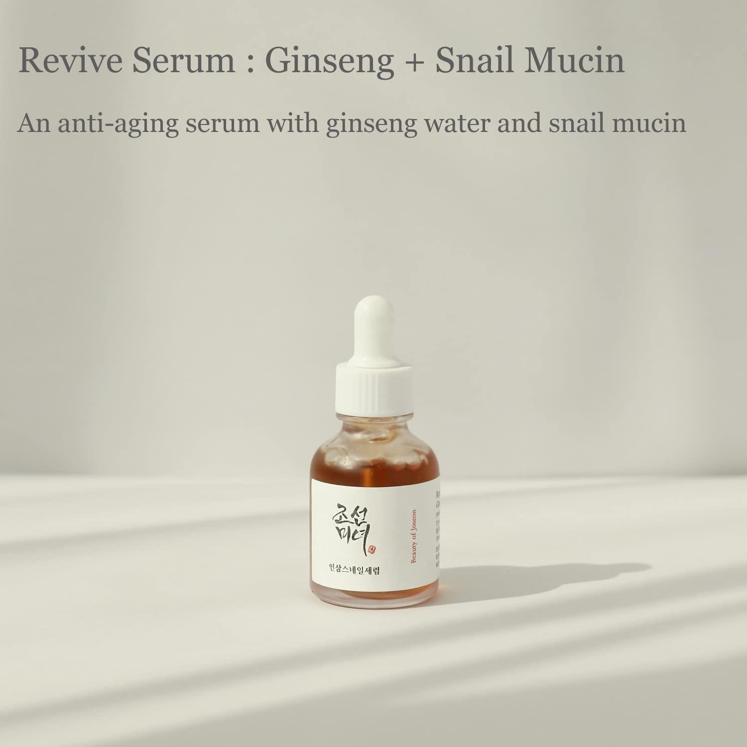 Revive Serum  Ginseng+Snail Mucin