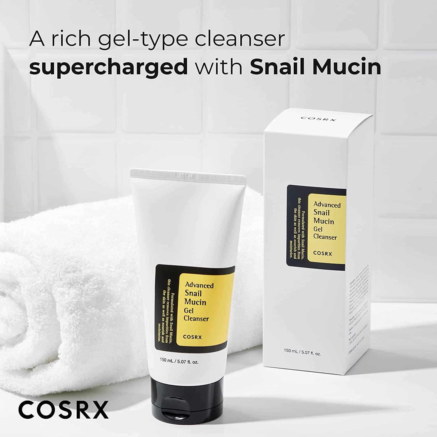 Advanced Snail Mucin Power Gel Cleanser