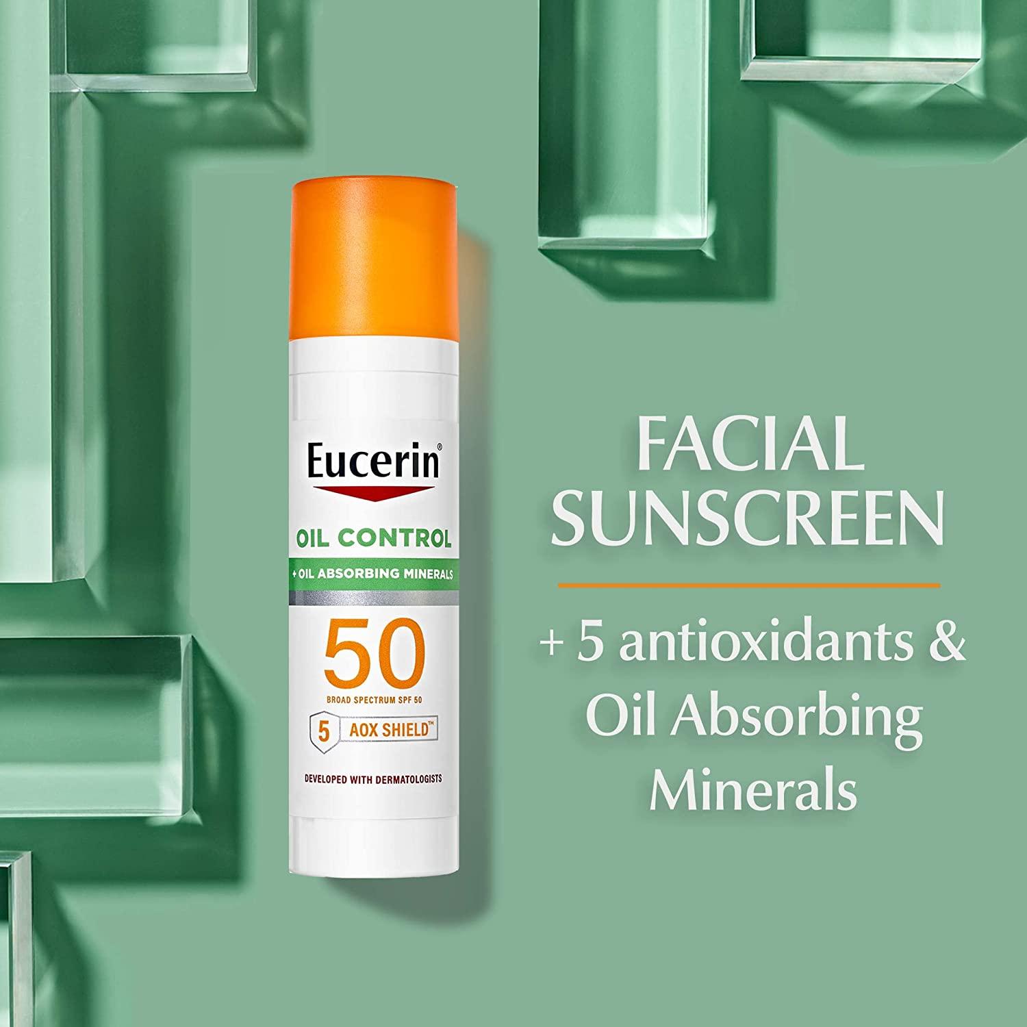 Oil Control SPF 50 Face Sunscreen